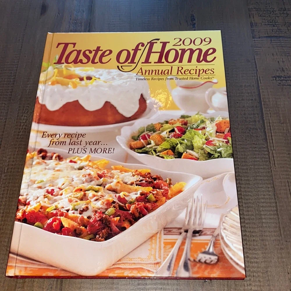 Taste of home 2009 annual recipe cookbook new